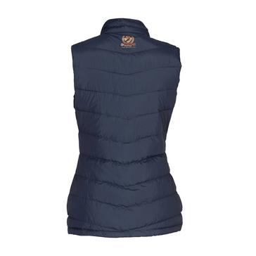  Aubrion Womens Team Padded Gilet Navy