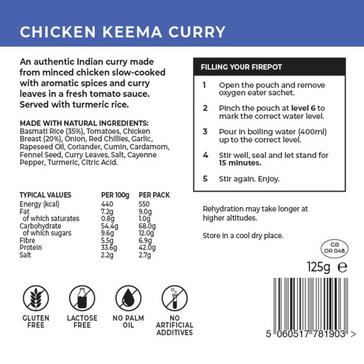 Assorted FIREPOT Chicken Keema Curry