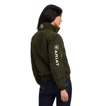 Green Ariat Womens Stable Insulated Jacket Forest Mist