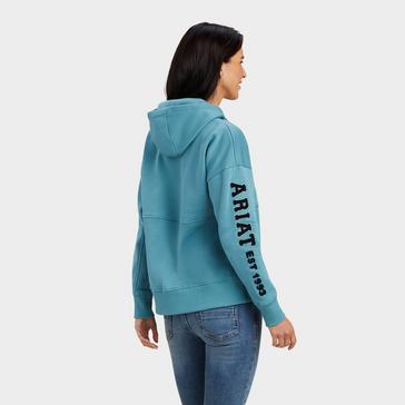  Ariat Womens Rabere Hoodie Arctic Heather