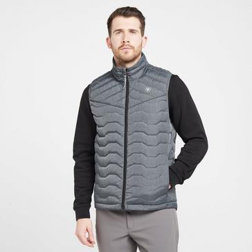  ARIAT EUROPE Mens Ideal Down Gilet Charcoal Heather