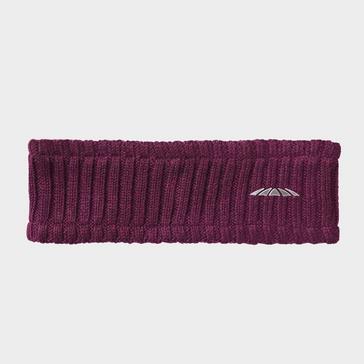 Purple WeatherBeeta Womens Knit Headband Mulberry
