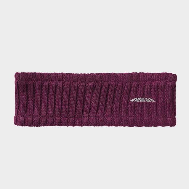 Purple WeatherBeeta Womens Knit Headband Mulberry image 1