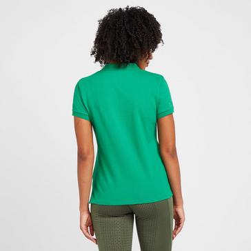 Green Dublin Womens Lily Cap Sleeve Polo Green