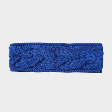 Blue WeatherBeeta Womens Cable Knit Headband Cobalt