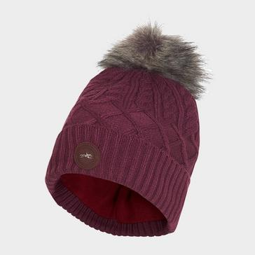 Purple Schockemohle Womens Baila Beanie Wine