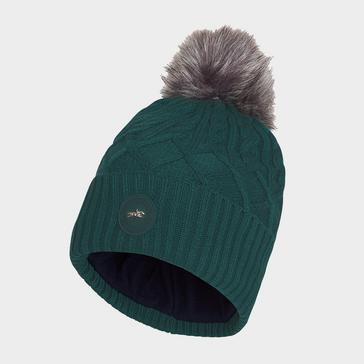 Green Schockemohle Womens Baila Beanie Bottle