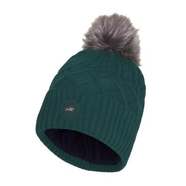 Green Schockemohle Womens Baila Beanie Bottle