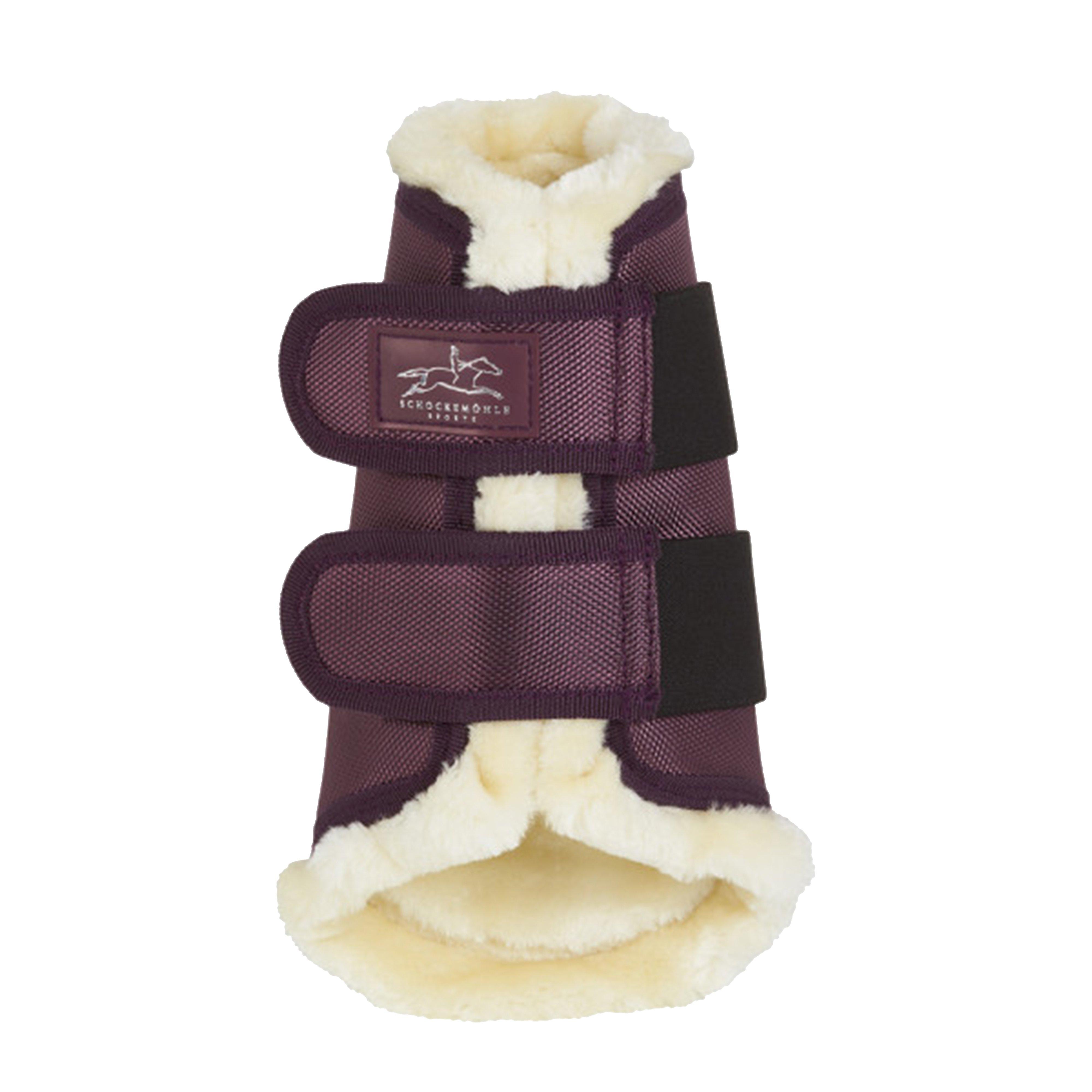 Soft Cosy Brushing Boots Wine