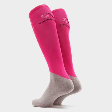  Comodo Adults Silicone Grip Socks Rosa
