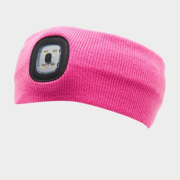  Platinum Womens LED Headband Pink