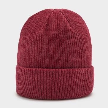 Burgundy Platinum Womens Chenille Thermal Hat Burgundy
