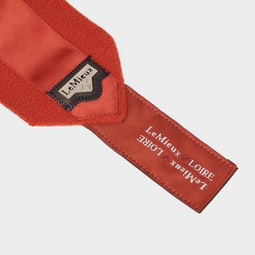 Orange LeMieux Loire Satin Polo Bandages Sienna