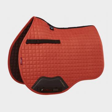 Orange LeMieux Suede GP Saddle Pad Sienna