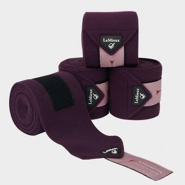 Purple LeMieux Classic Polo Bandages Fig