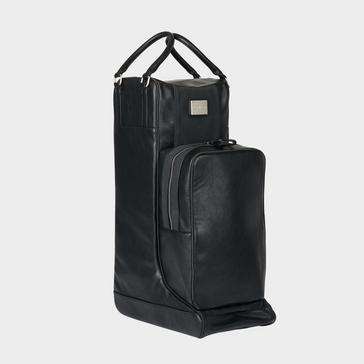Black LeMieux PU Leather Boot Bag Black