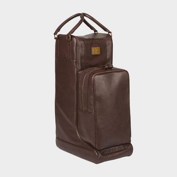 Brown LeMieux PU Leather Boot Bag Brown