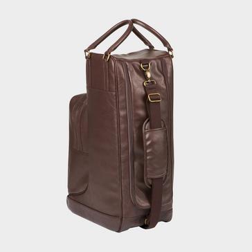 Brown LeMieux PU Leather Boot Bag Brown