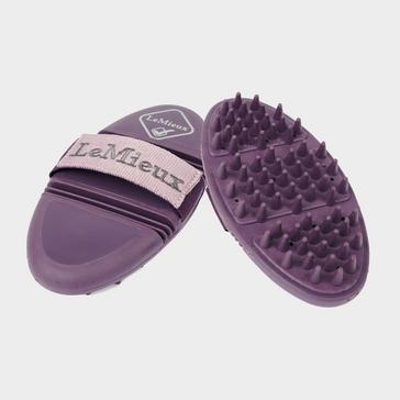 Purple LeMieux Flexi Massage Comb Fig