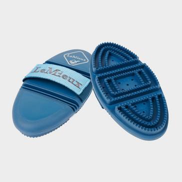 Blue LeMieux Flexi Curry Comb Marine