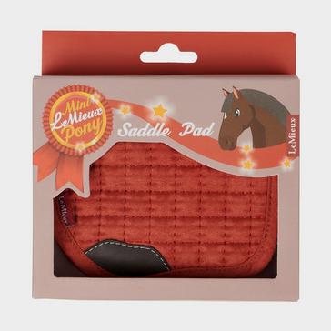Orange LeMieux Toy Pony Saddle Pad Sienna