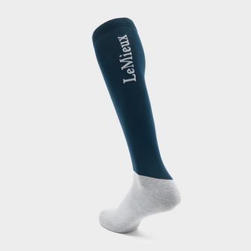  LeMieux Competition Socks 2 Pack Navy