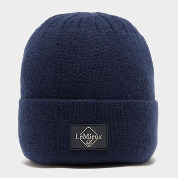 Blue LeMieux Mens Beanie Navy