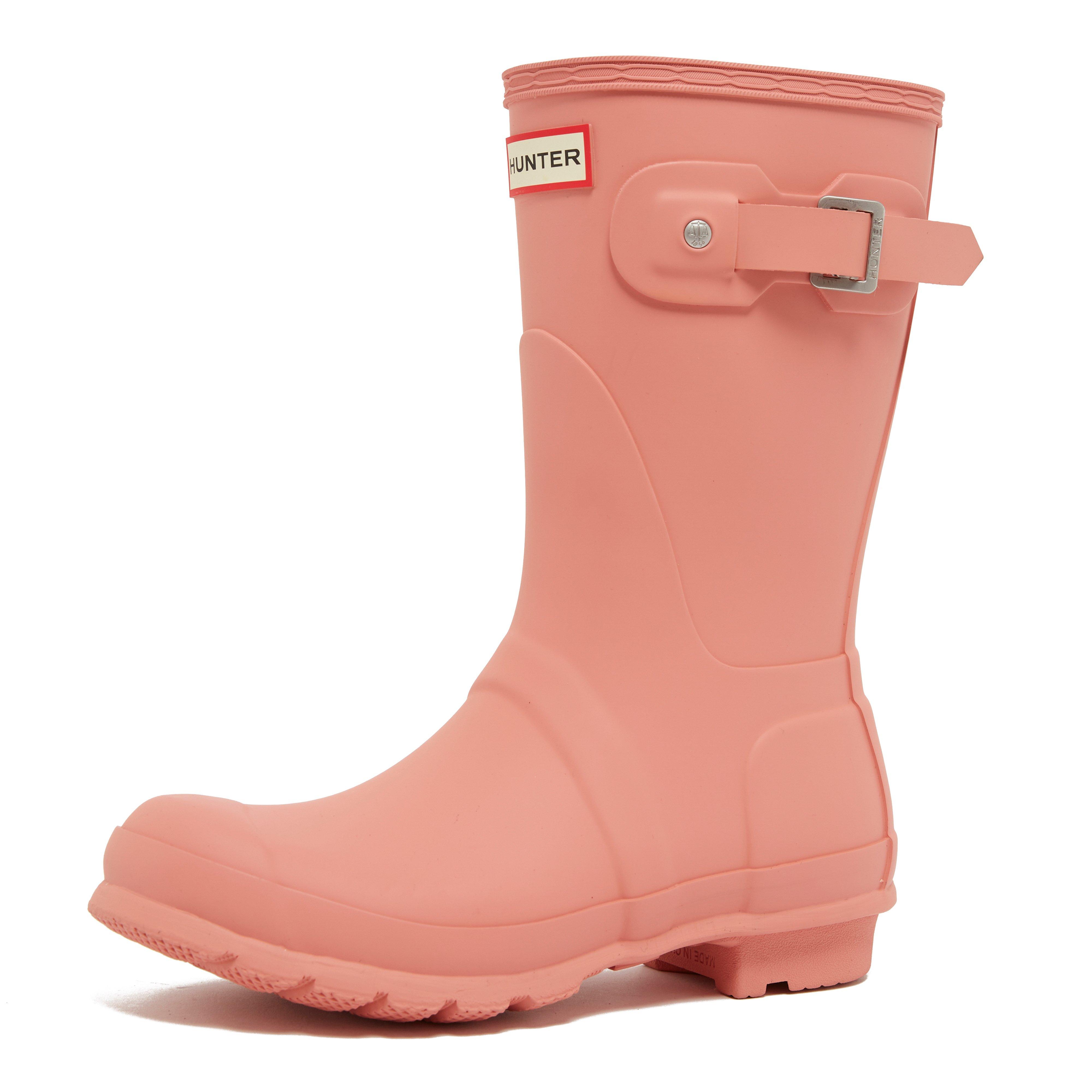 Womens Original Short Wellington Boots Pink