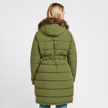 Green Regatta Womens Daleyza Thermal Parka Jacket Green