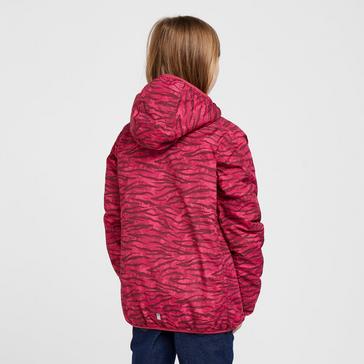 Pink Regatta Kids Volcanics VI Jacket Pink Camo