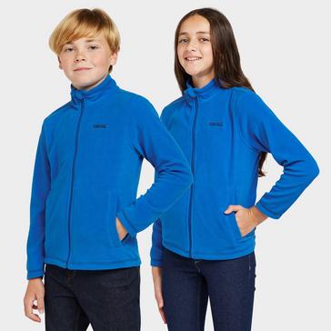 Blue Regatta Kids King II Full Zip Fleece Blue