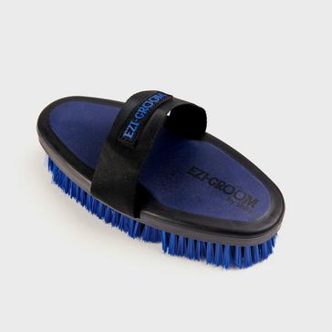 Blue EZI-GROOM Body Wash Brush Navy