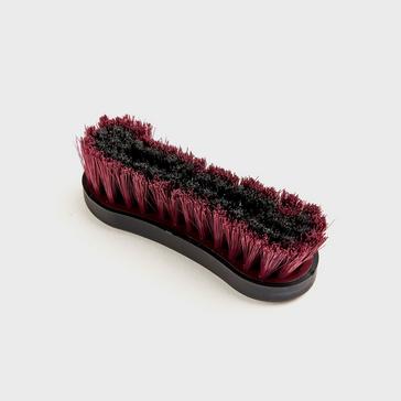 Red EZI-GROOM Face Brush Burgundy