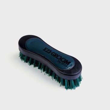 Green EZI-GROOM Hoof Brush Forest