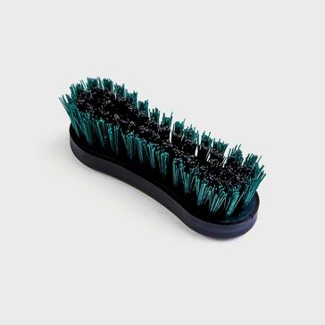 Green EZI-GROOM Hoof Brush Forest