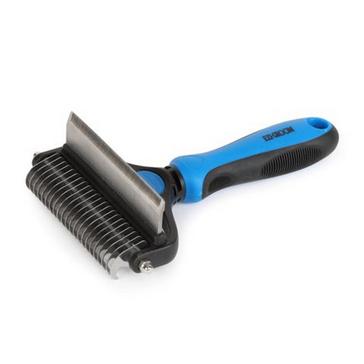 Blue EZI-GROOM Tidy Up Comb Blue