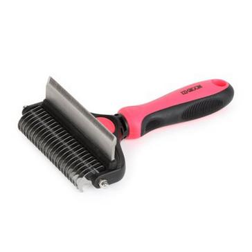 Pink EZI-GROOM Tidy Up Comb Pink