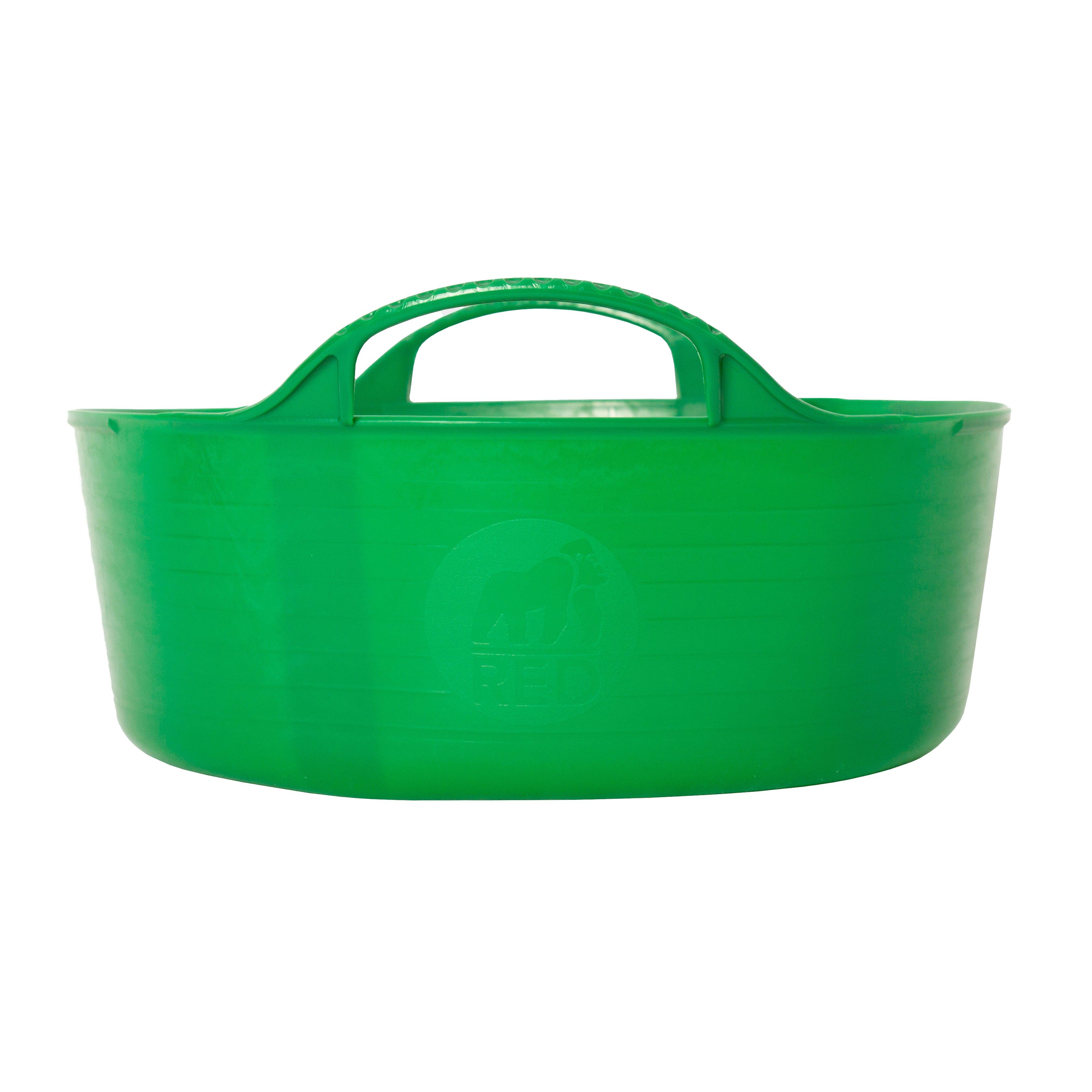 Shallow Flexible Bucket Green
