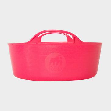 Pink Red Gorilla Flexible Shallow Bucket Pink