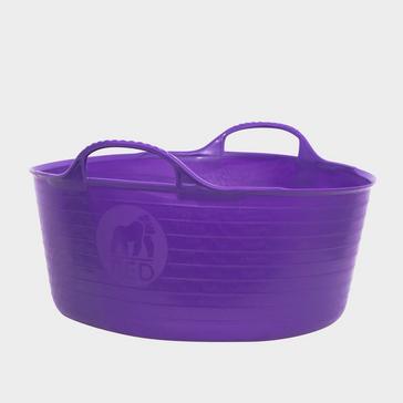 Purple Red Gorilla Flexible Shallow Bucket Purple