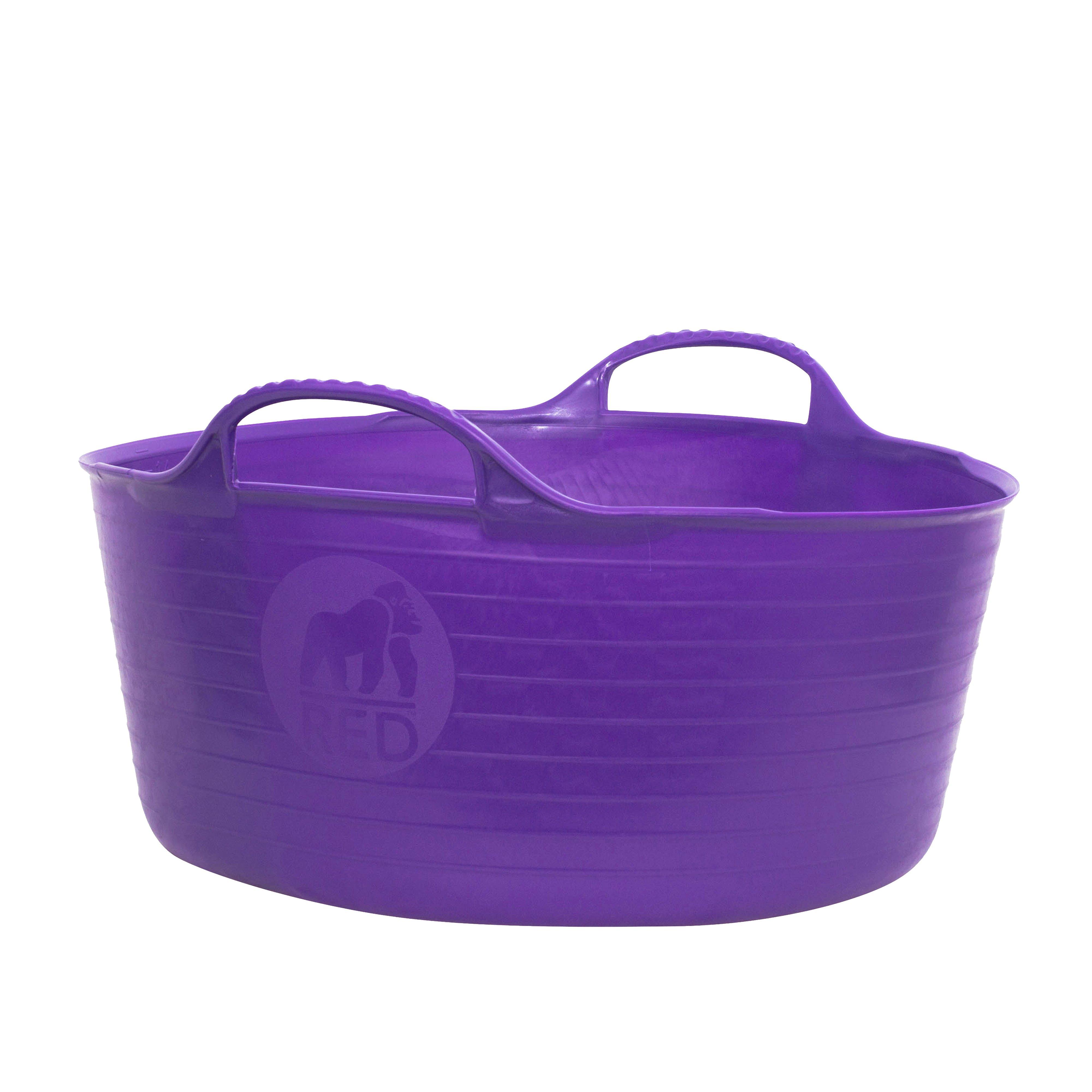 Flexible Shallow Bucket Purple