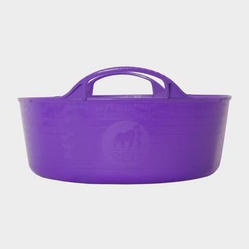 Purple Red Gorilla Flexible Shallow Bucket Purple
