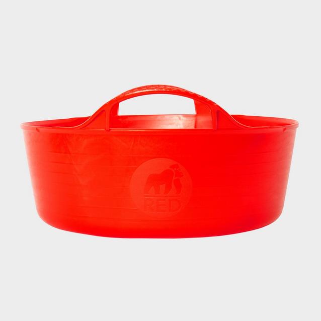 Red Red Gorilla Flexible Shallow Bucket Red image 1