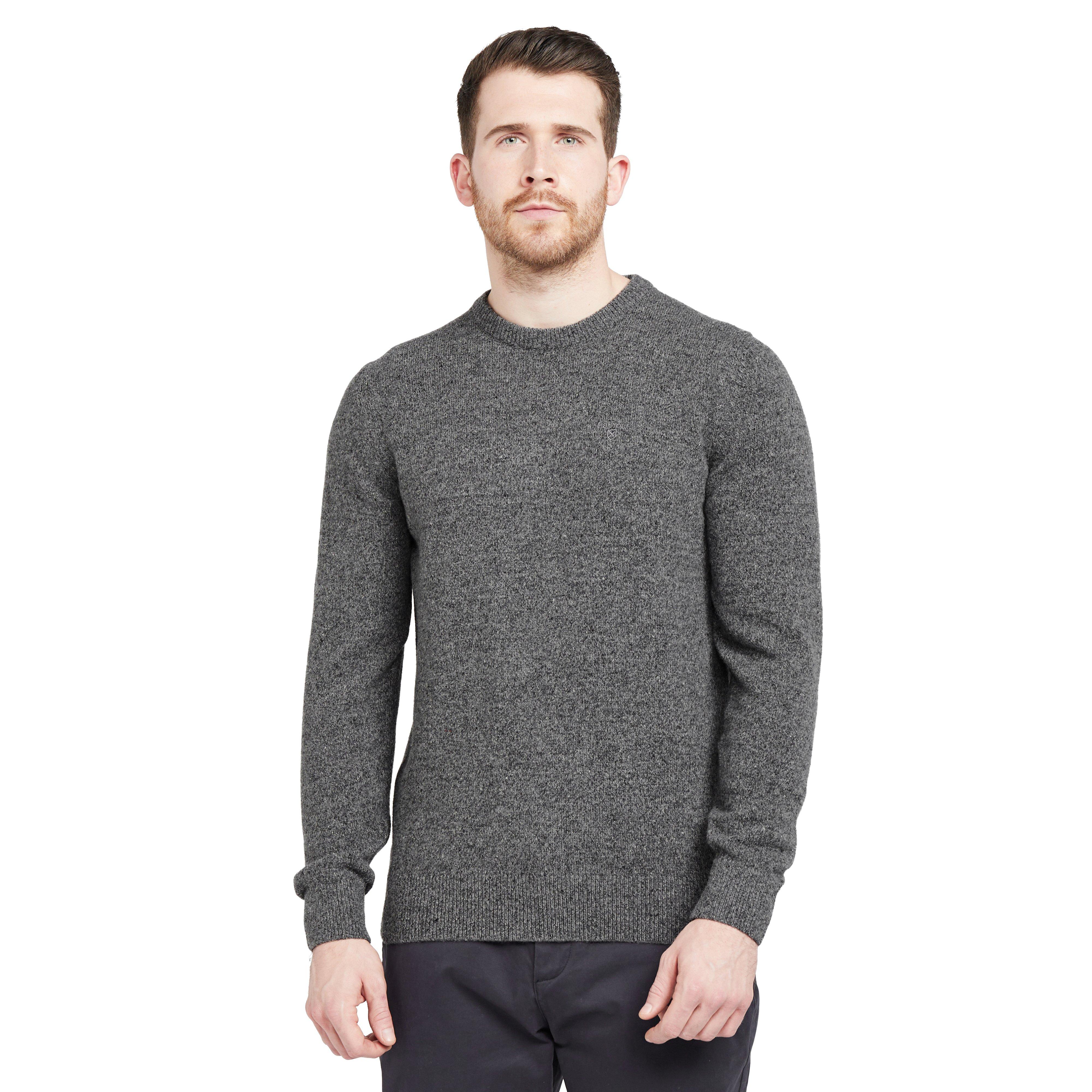 Mens Essential Tisbury Crew Sweatshirt Grey