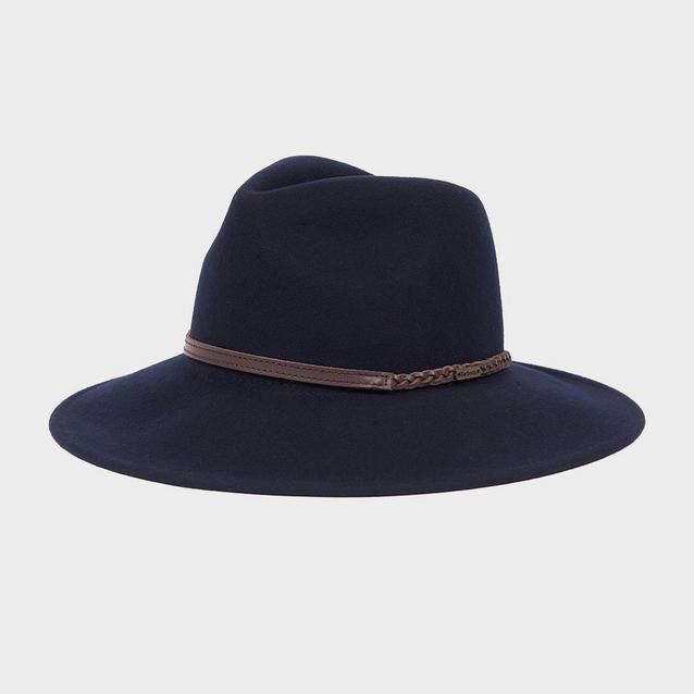  Barbour Womens Tack Fedora Navy image 1