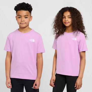 Pink The North Face Kids’ Redbox Short Sleeve T-Shirt
