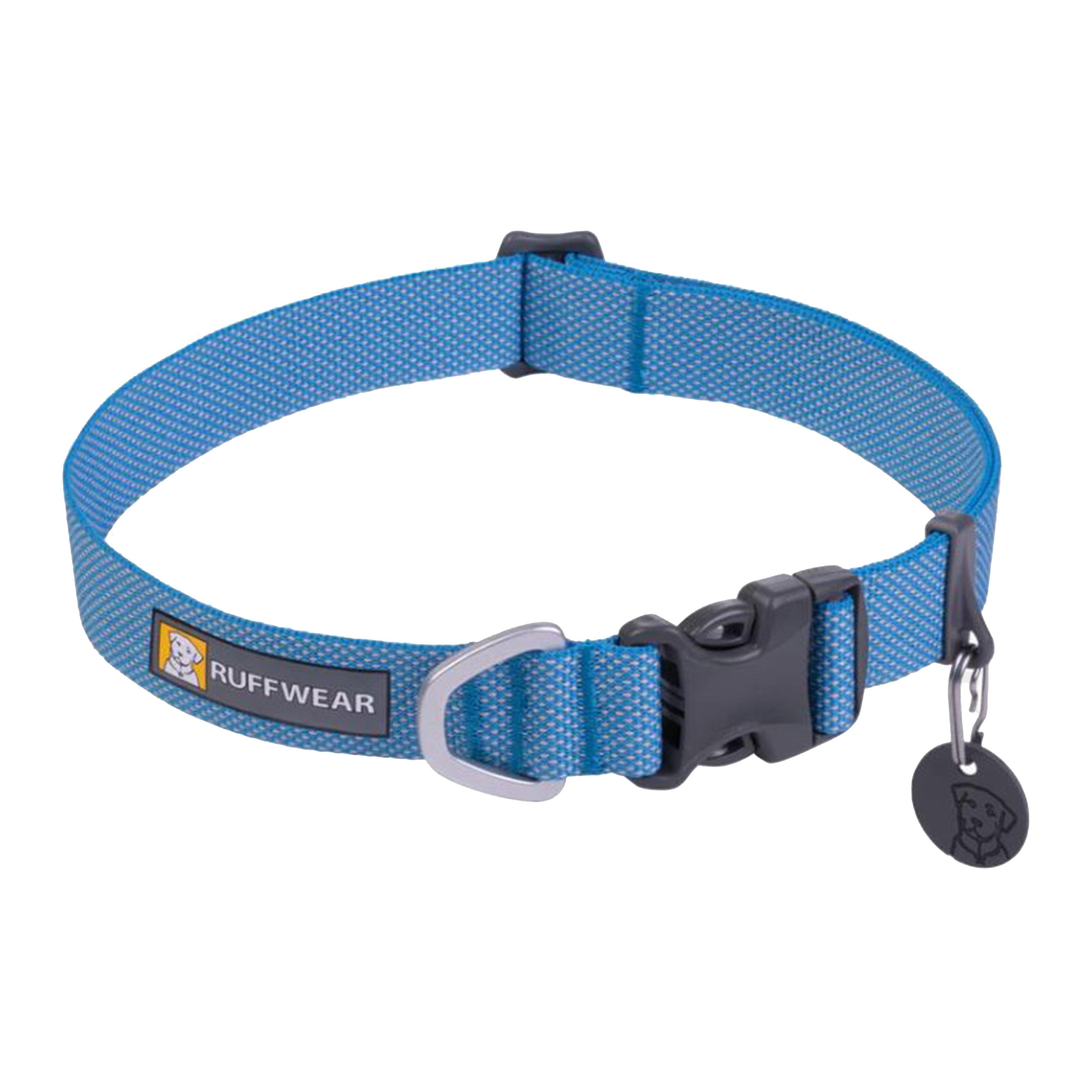 Hi & Light Lightweight Dog Collar Blue Dusk
