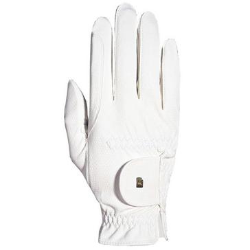  Roeckl Adults Roeck-Grip Riding Gloves White