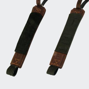 Brown Freejump Pro Grip Stirrup Leathers Brown