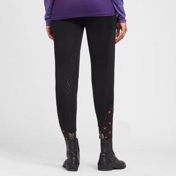 Black Aubrion Womens Porter Winter Riding Tights Black